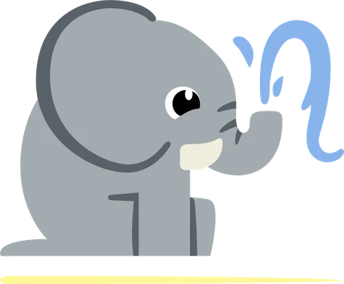 Illustratie van olifant Ollie
